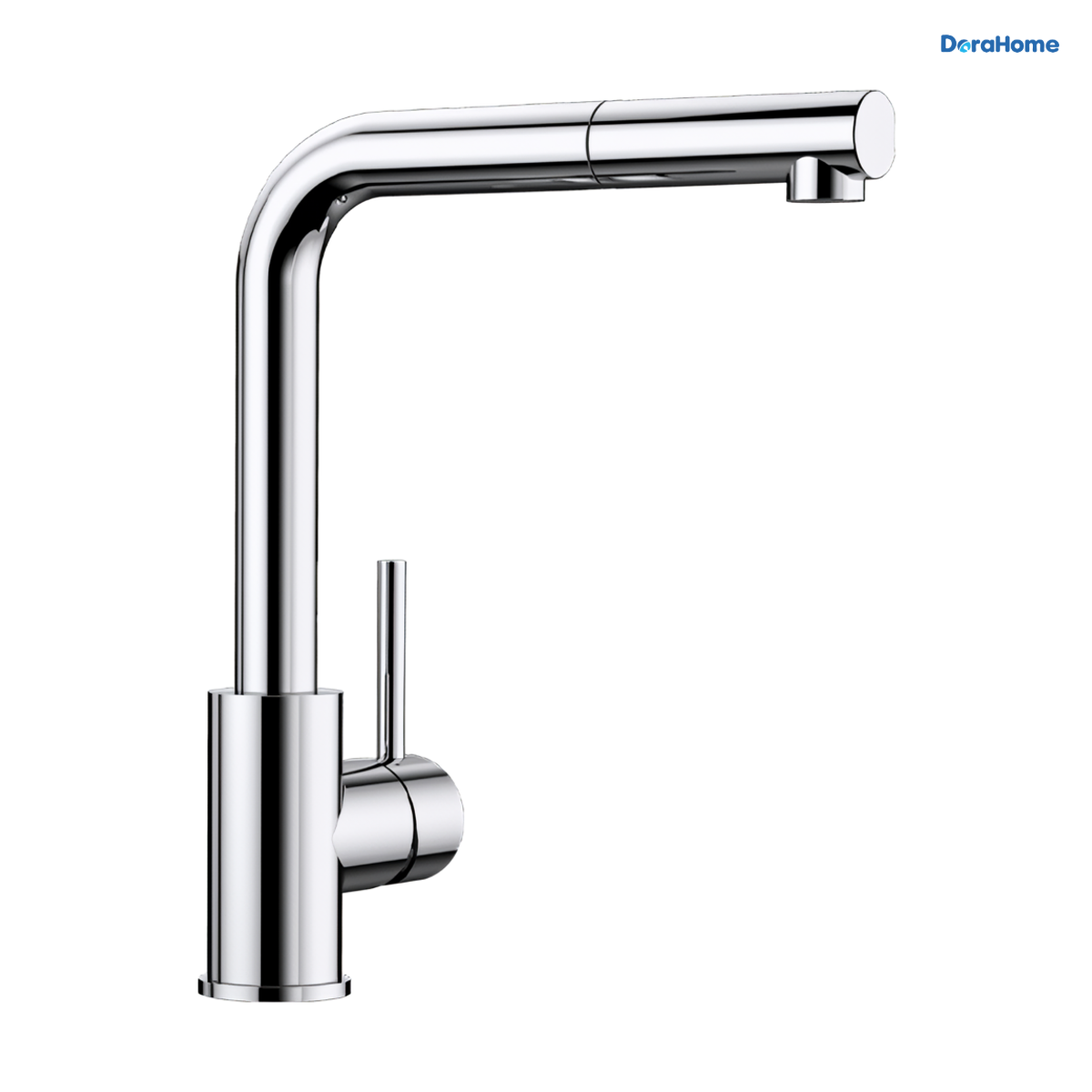 Vòi rửa chén nóng lạnh dây rút GRANDX GXF02